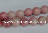 COP154 15.5 inches 12mm round pink opal gemstone beads wholesale