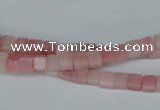 COP157 15.5 inches 4*4mm cube pink opal gemstone beads wholesale