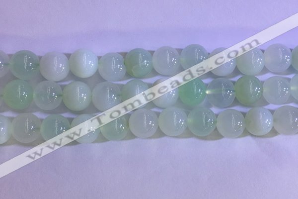 COP1625 15.5 inches 12mm round green opal gemstone beads