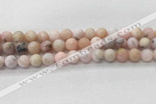 COP1703 15.5 inches 8mm round natural pink opal gemstone beads