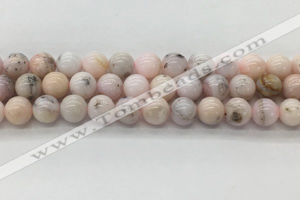 COP1704 15.5 inches 10mm round natural pink opal gemstone beads