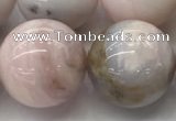 COP1709 15.5 inches 20mm round natural pink opal gemstone beads