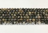 COP1801 15.5 inches 6mm round grey opal beads wholesale