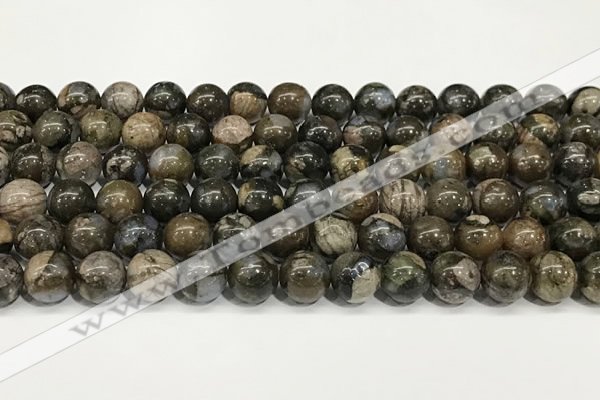 COP1802 15.5 inches 8mm round grey opal beads wholesale