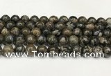 COP1803 15.5 inches 10mm round grey opal beads wholesale