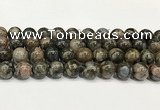 COP1804 15.5 inches 12mm round grey opal beads wholesale