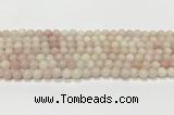 COP1821 15.5 inches 6mm round Chinese pink opal gemstone beads wholesale