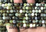 COP1911 15 inches 6mm round green opal gemstone beads wholesale