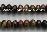 COP201 15.5 inches 6*10mm rondelle natural brown opal gemstone beads