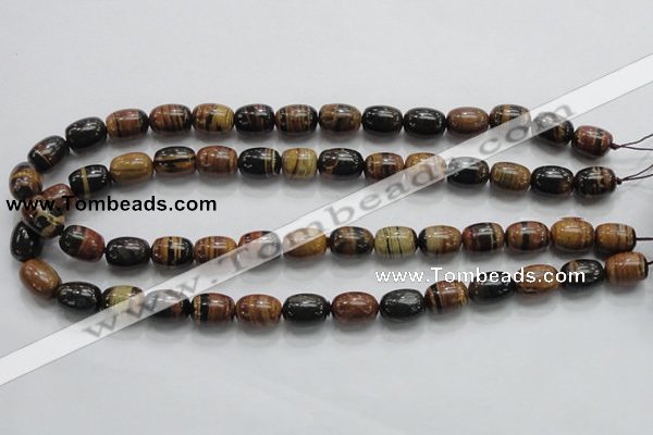 COP207 15.5 inches 10*14mm egg-shaped natural brown opal gemstone beads