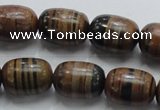 COP208 15.5 inches 13*18mm egg-shaped natural brown opal gemstone beads