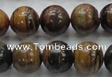 COP223 15.5 inches 14mm round natural brown opal gemstone beads