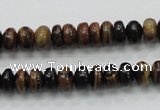 COP226 15.5 inches 5*8mm rondelle natural brown opal gemstone beads