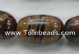 COP228 15.5 inches 20*30mm egg-shaped natural brown opal gemstone beads