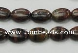 COP231 15.5 inches 10*14mm oval natural brown opal gemstone beads