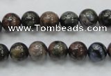 COP266 15.5 inches 10mm round natural grey opal gemstone beads