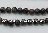 COP282 15.5 inches 6mm round natural grey opal gemstone beads