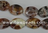 COP316 15.5 inches 13*18mm oval brandy opal gemstone beads wholesale