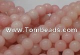 COP403 15.5 inches 8mm round Chinese pink opal gemstone beads