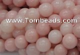 COP404 15.5 inches 10mm round Chinese pink opal gemstone beads