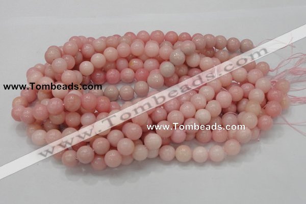 COP405 15.5 inches 12mm round Chinese pink opal gemstone beads