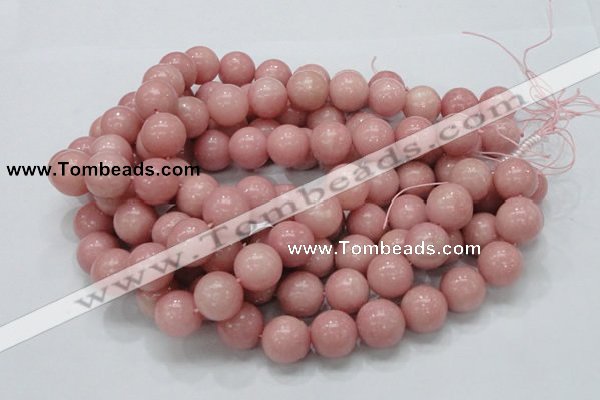 COP407 15.5 inches 18mm round Chinese pink opal gemstone beads