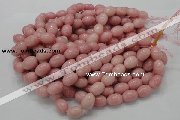 COP410 15.5 inches 13*18mm rice Chinese pink opal gemstone beads