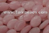 COP418 15.5 inches 10*14mm oval Chinese pink opal gemstone beads