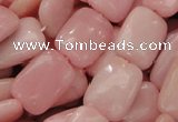 COP427 15.5 inches 13*18mm rectangle Chinese pink opal gemstone beads