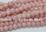 COP51 15.5 inches 5mm round natural pink opal gemstone beads