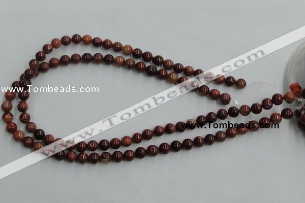 COP511 15.5 inches 8mm round red opal gemstone beads wholesale