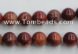 COP512 15.5 inches 10mm round red opal gemstone beads wholesale