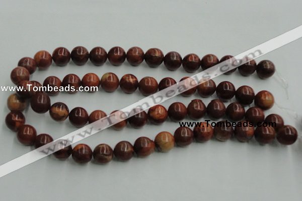 COP514 15.5 inches 14mm round red opal gemstone beads wholesale