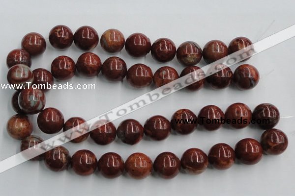 COP517 15.5 inches 20mm round red opal gemstone beads wholesale