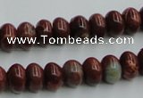 COP519 15.5 inches 6*10mm rondelle red opal gemstone beads wholesale