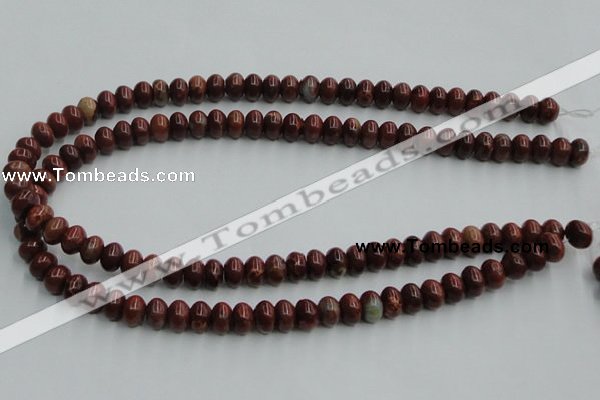 COP519 15.5 inches 6*10mm rondelle red opal gemstone beads wholesale