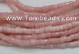 COP57 15.5 inches 2.5*3.5mm column natural pink opal gemstone beads