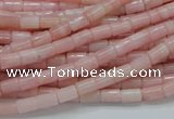 COP58 15.5 inches 4*7mm column natural pink opal gemstone beads