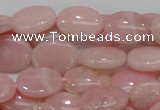 COP64 15.5 inches 12*16mm oval natural pink opal gemstone beads