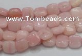 COP67 15.5 inches 8*8mm square natural pink opal gemstone beads