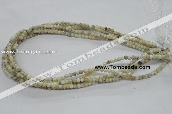 COP800 15.5 inches 4mm round natural African opal beads