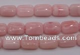 COP81 15.5 inches 8*12mm rectangle natural pink opal gemstone beads