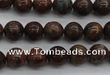 COP953 15.5 inches 10mm round green opal gemstone beads wholesale