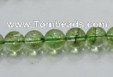 COQ01 16 inches 10mm round dyed olive quartz beads wholesale