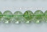 COQ03 16 inches 4mm round dyed olive quartz beads wholesale