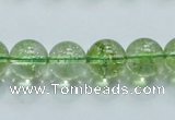 COQ04 16 inches 6mm round dyed olive quartz beads wholesale