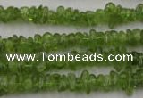 COQ61 15.5 inches 3*7mm natural olive quartz chips beads wholesale