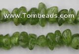 COQ64 15.5 inches 8*12mm natural olive quartz chips beads wholesale