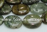 COS06 15.5 inches 15*20mm oval ocean stone beads wholesale