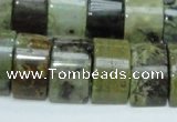 COS12 15.5 inches 12*20mm double drilled ocean stone beads wholesale